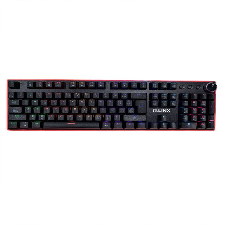 Teclado Mecanico gamer con luces RGB Pr