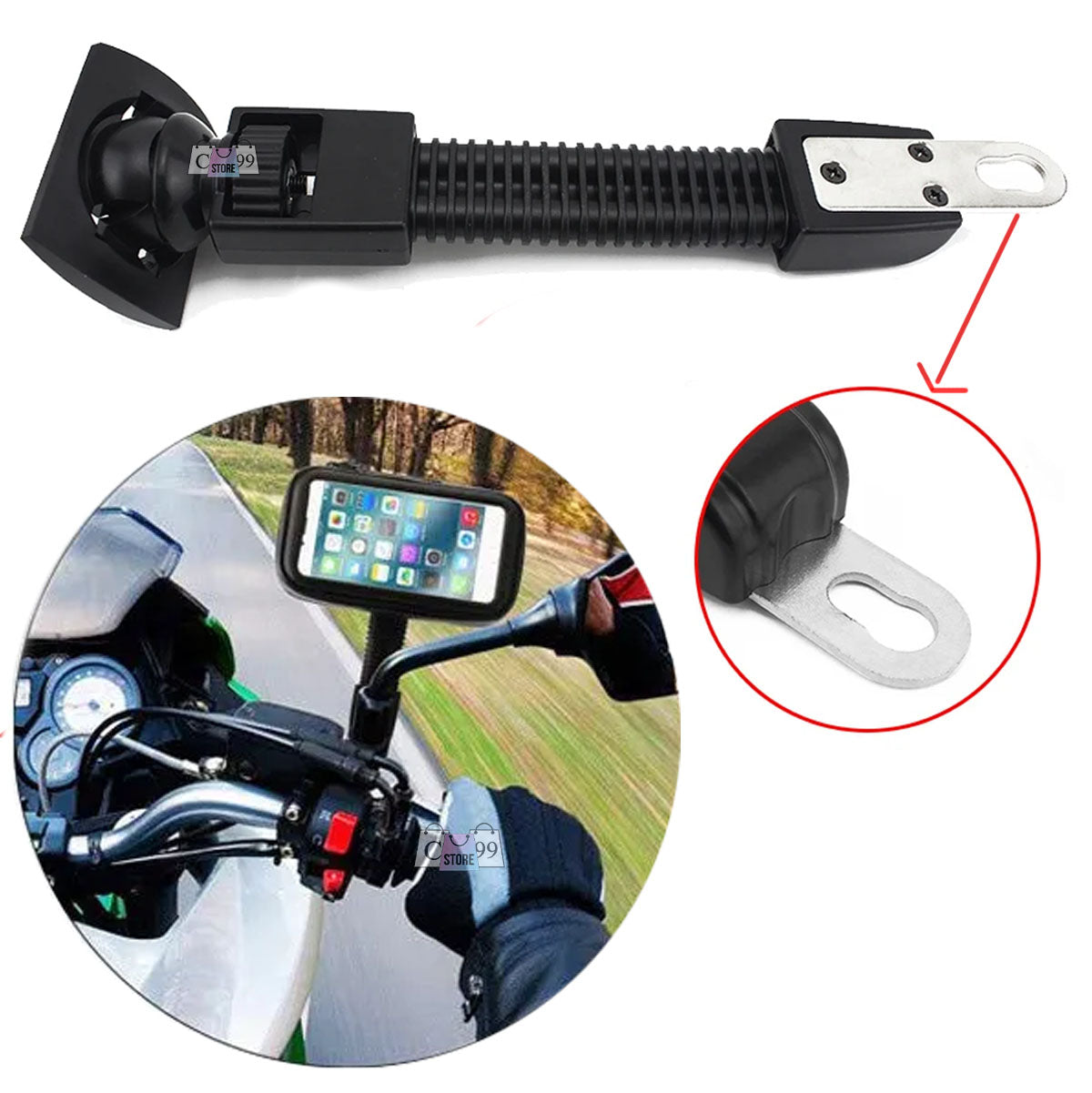 Soporte De Celular Para Moto Impermeable