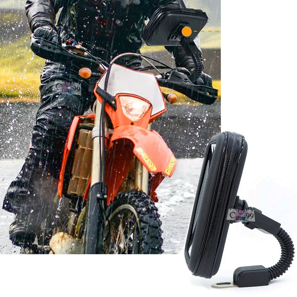 Soporte De Celular Para Moto Impermeable