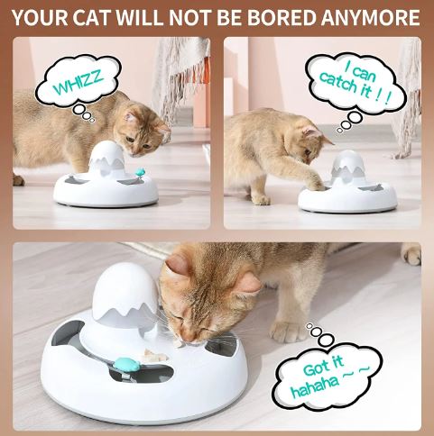 Juguete interactivo para gatos